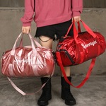 Портативная сумка через плечо для фитнеса, спортивная сумка для плавательных принадлежностей с разделителями, рюкзак