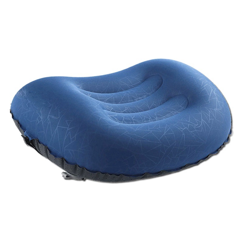 Готовая уличная надувная подушка производителя, тисненая пластиковая подушка для кемпинга, подушка, поясничная подушка, подушка для путешествий, подушка для палатки