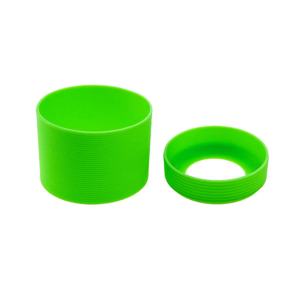 Glass, silicone non-slip protective case, 9.5cm, anti-scald