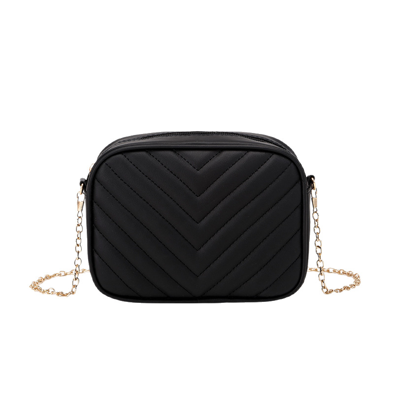 2023 nuevo bolso coreano universal moda ocio cadena bolso de hombro V bordado camerasa mochila image 5
