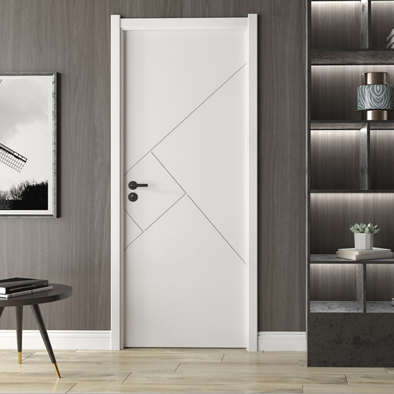 Wooden Door Composite Bedroom Door Solid Wood Interior Set Baking Paint European Style Simple Modern Door Room Home Free Paint Wooden Door Composite Bedroom Door Solid Wood Interior Set Baking Paint European Style Simple Modern Door Room Home Free Paint