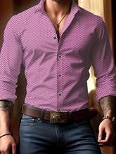 R 37552 Printed Plaid Long Sleeve Shirt ���ӳ������ �羳��