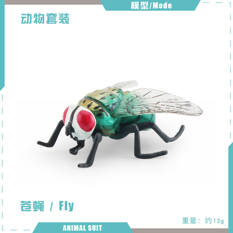 Sólido artificial abeja araña mariposa Naruto ciempiés insecto modelo animal juguete de los niños arena bandeja Decoración