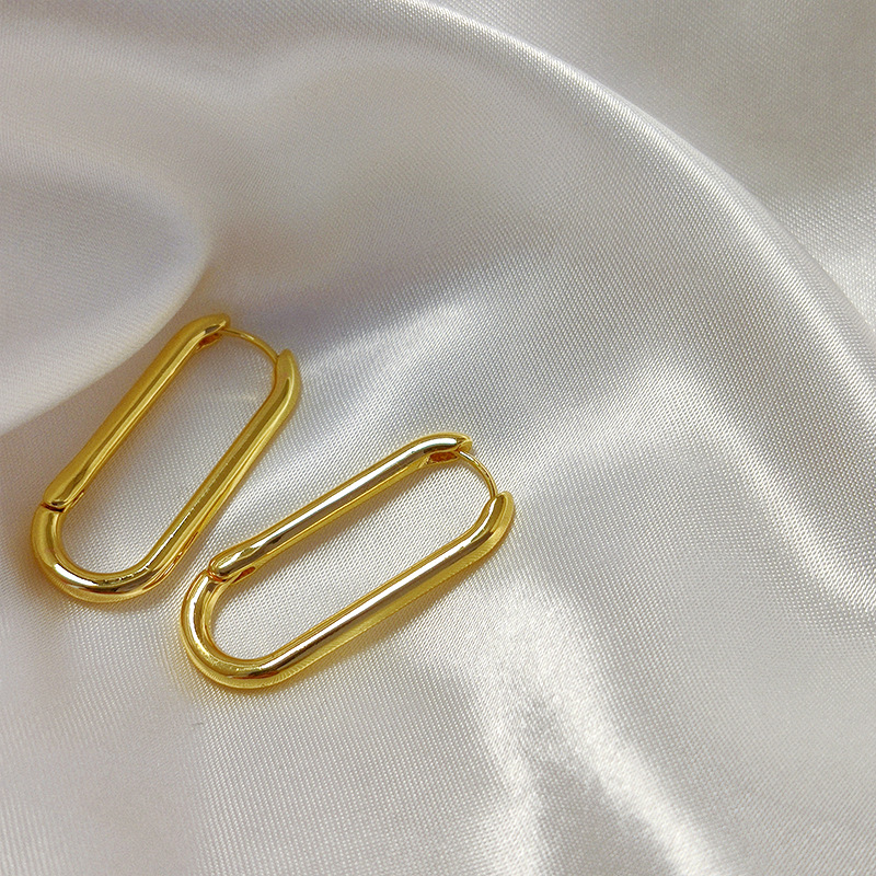 15g Weight Alloy Ear Needle Material Ear Studs Classification 1 Pair Quantity Holiday, Daily, Date Occasion Alloy Material Geometric, Solid Color Pattern Women's Gender Plating Design Vintage Style Style 1 Pair Vintage Style Geometric Solid Color Plating Alloy Ear Studs 5