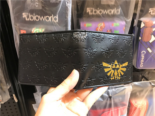 The Legend of Zelda Breath of the Wild Skyward Sword game peripheral wallet