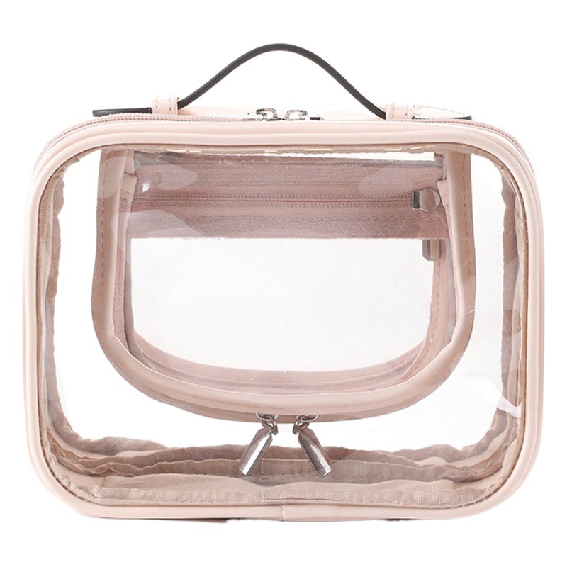Venta caliente transfronteriza en stock bolsa de cosméticos al por mayor de gran capacidad portátil ins alto sentido internet celebridad viaje chica nuevo