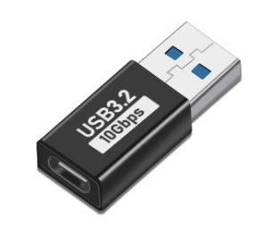 Переходник Type-C на USB OTG, Type-C Gan2 передача 10GB, Type-C (гнездо) на USB (штекер) GAN2
