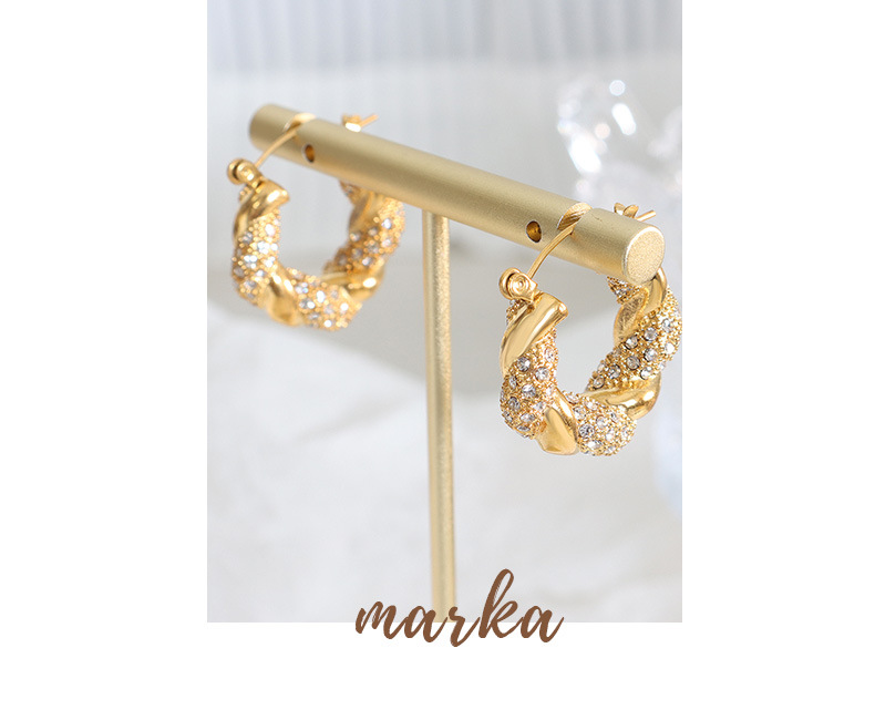 Title 1, Womens Fashion Simple U-shaped Titanium Fried ...