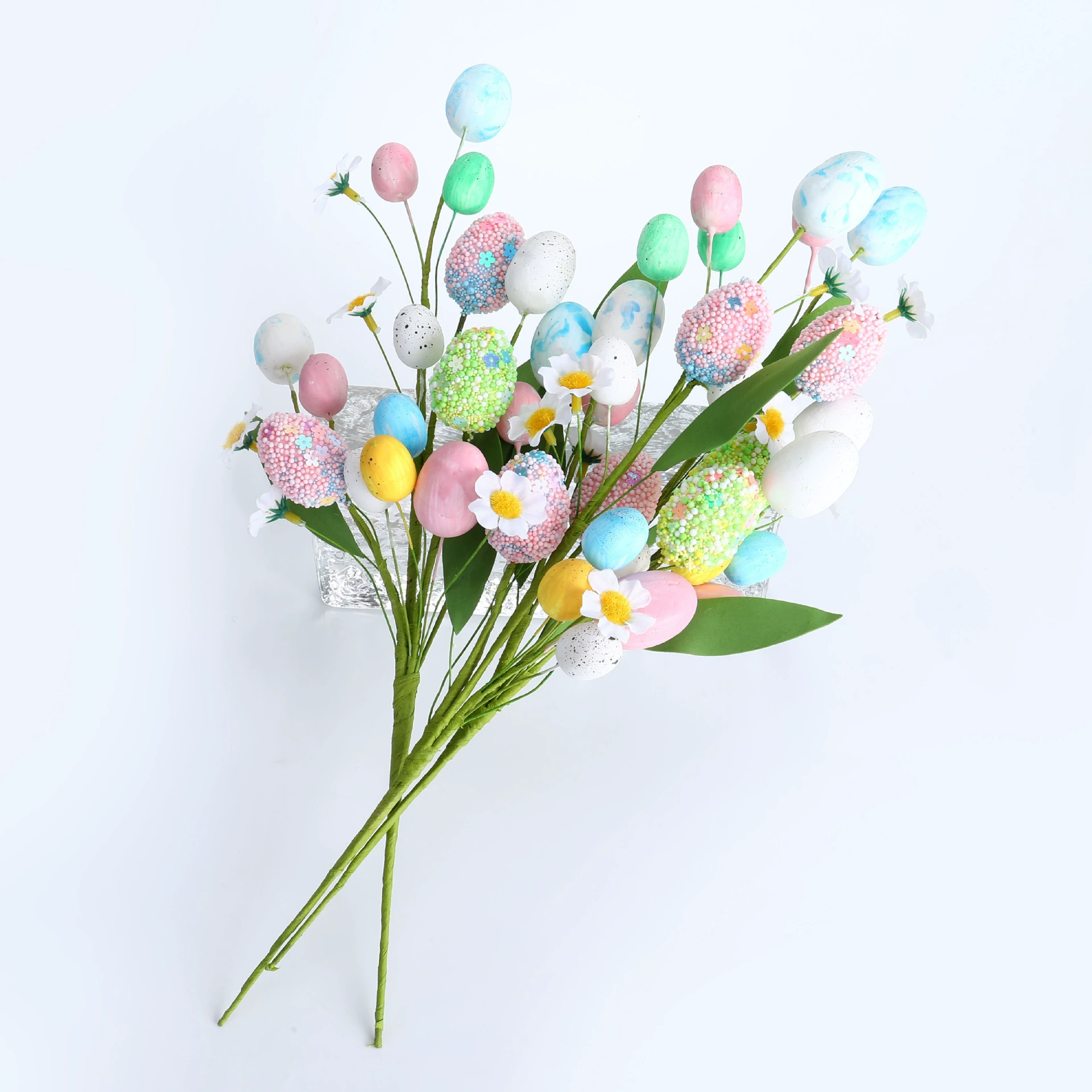 2025 Easter Egg Simulation Beats Putting Branches Spring Home Decoration European and American style modern minimalist flower decoration