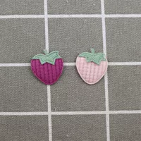 2.5cm тканевые маленькие клубничные аксессуары аксессуары diy аксессуары для волос головные уборы заколки для волос Аксессуары для одежды игрушки украшения аксессуары