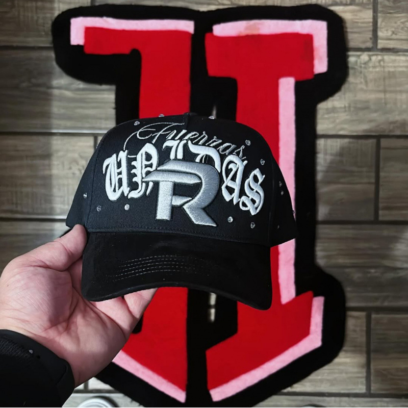 Tendencia transfronteriza hip hop Dandy Dandy sombrero con letras de diamante sombrero de pato doblado a lo largo del sombrero de béisbol image 84