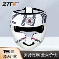ZTTY трансграничная оптовая продажа защита головы для бокса Муай Тай шлем для взрослых детей спортивная защита утолщенное Защитное снаряжение тренировочный головной убор