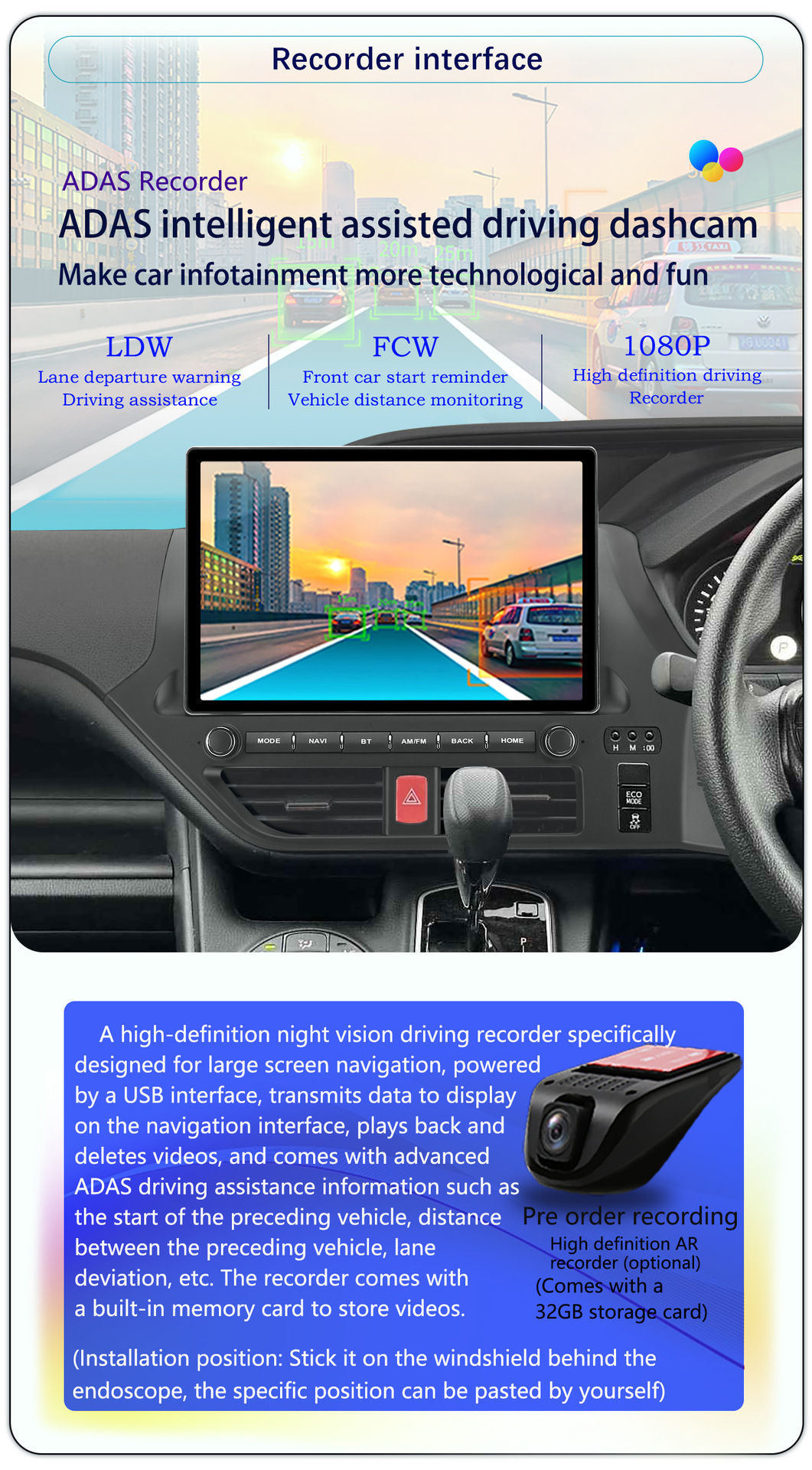 Suitable for 13-Inch 14-17 Model Toyota Noah Naoh Android Large-Screen Carplay Navigation 360 Panoramic All-In-One Machine