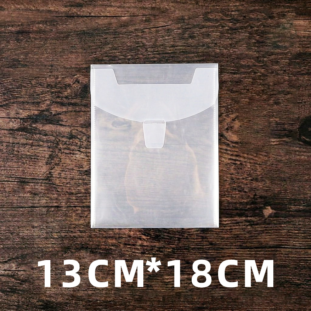 Changhe al por mayor A5 transparente hebilla bolsa de archivo factura engrosada horizontal A6 corte Etiqueta de almacenamiento herramienta abrasiva cuchillo vertical molde