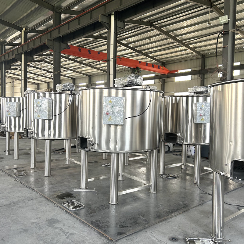 调和油搅拌罐 不锈钢油脂均质罐 电加热保温罐