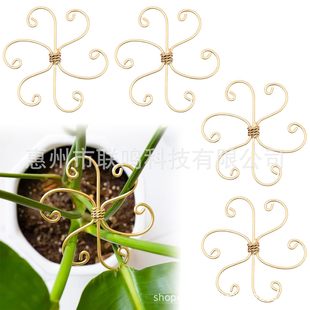Cross-border plant fixing clip plant stem support branch finishing anti-fall fixing green plant climbing frame anti-fall support