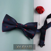 Bow tie, burgundy black shirt English style with bow, wholesale, Korean style