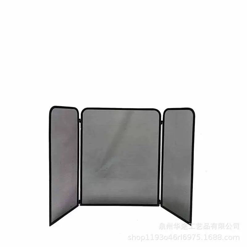 铁艺金属壁炉屏风复古挡网防护栏壁炉罩火炉围挡FIREPLACE SCREEN