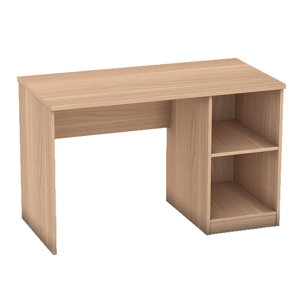 Mesa de escritorio transfronterizo para una sola persona, escritorio de computadora, escritorio de escritorio ecológico simple, escritorio de escritorio con estante, escritorio de personal image 6