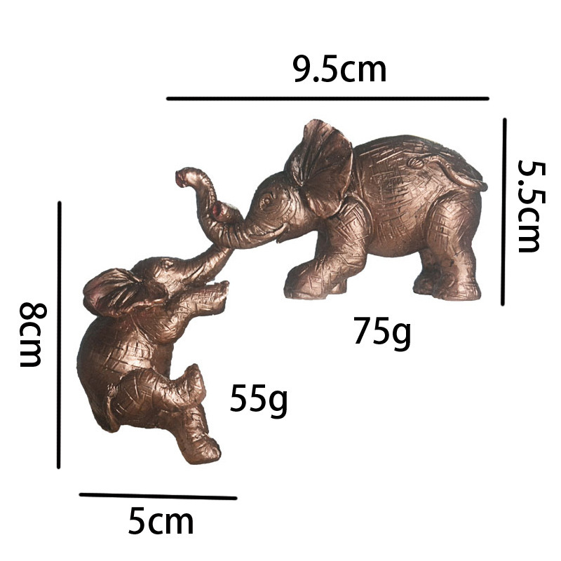 New Nordic Hanging Elephant Resin Crafts Home Decoration Octopus Desk Animal Ornaments_voghion.com