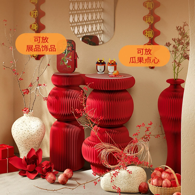 十八纸 2026 Выставочный стенд Booth Decoration Display Rack Wedding Decoration Character Display Rack Store Exhibition Use