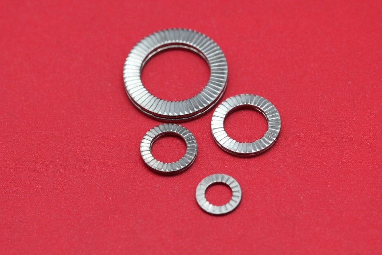 SUS304双叠自锁垫圈  M10SS