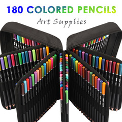 Original Manufacturer 180-color Oil Pastel Set Professional Art Colored Pencils Drawing and Painting Set