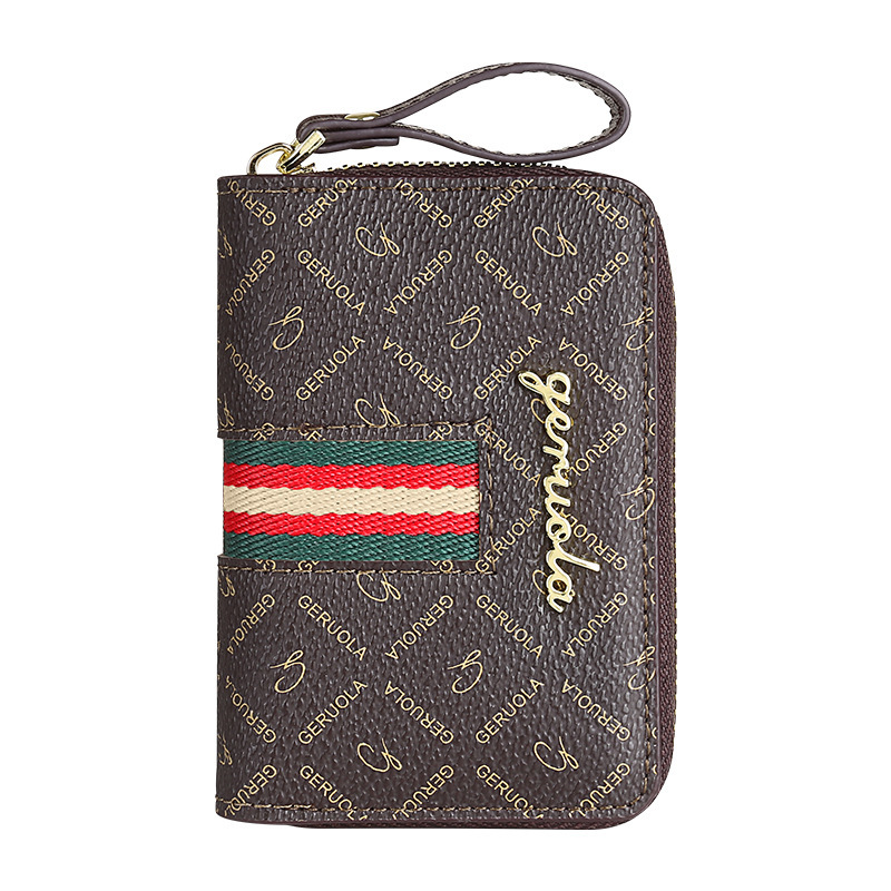 Venta directa de fábrica, billetera de mano, billetera simple y versátil para mujer, tarjetero, monedero corto