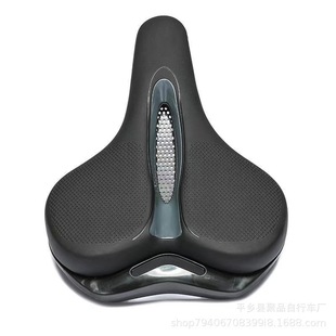 New Self-propelled Cushion Saddle Hollow PU Bicycle Cushion Ergonomic Groove Design Saddle Riding