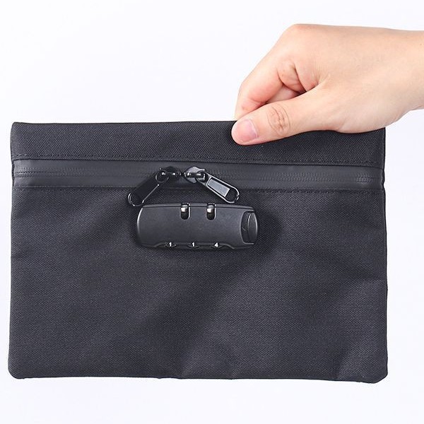 Paquete de bloqueo de contraseña de productos transfronterizos Tarjeta de libreta de ahorros de gran capacidad Registro de cuenta de pasaporte Almacenamiento de libro Monedero portátil de mano