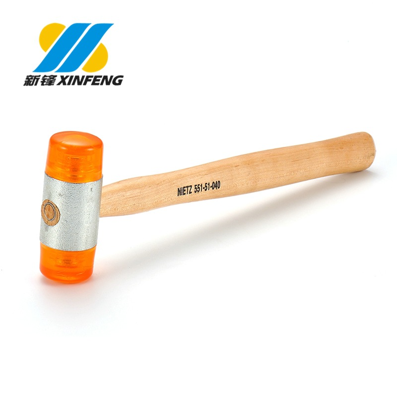 厂家供应木柄安装锤 聚丙锤头可定牌