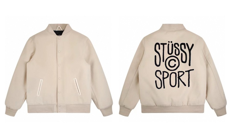 跨境高版本stussy斯图西棒球服外套休闲宽松飞行员夹克男女款ius|undefined