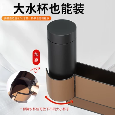 Car storage bag/box holder, large-capacity in-car storage box