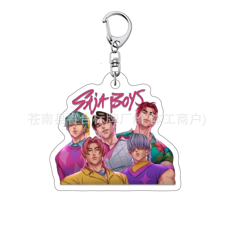 Kpop 魔女狩りグループ周辺アクリルキーホルダーペンダント学生スクールバッグ高見えかわいい装飾的な小さなギフト|undefined