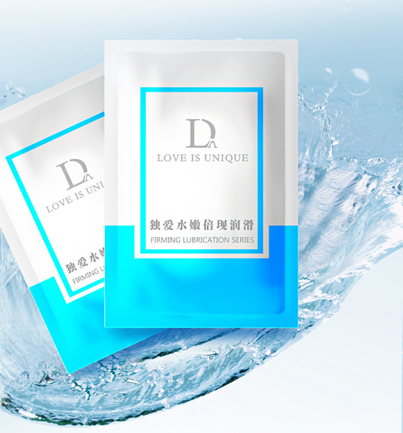 Duai Water-Soluble Personal Lubricant 8ml Single Pack, Clear, Adult External Use — detail image 9