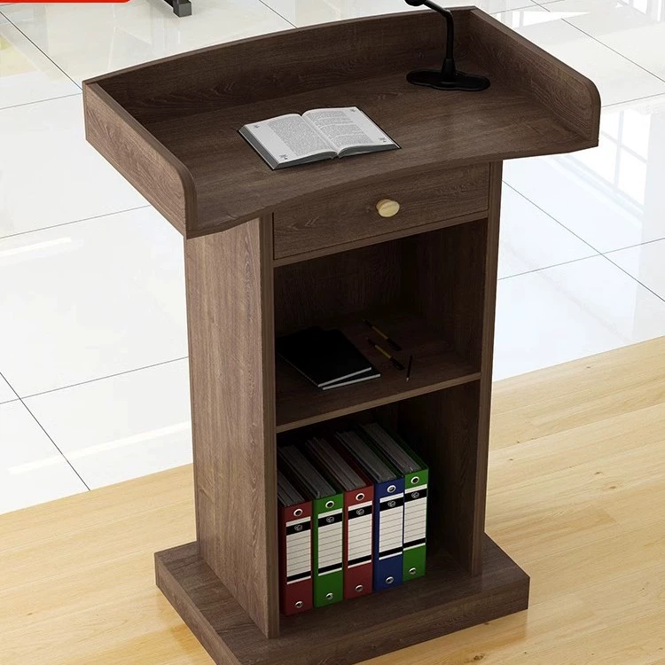 Пюпитр для выступлений, простой и современный стойка регистрации, стойка ресепшн, стойка для покупок, информационная стойка, стойка для ведущего, стойка для ведущего мероприятия, лекционный стол