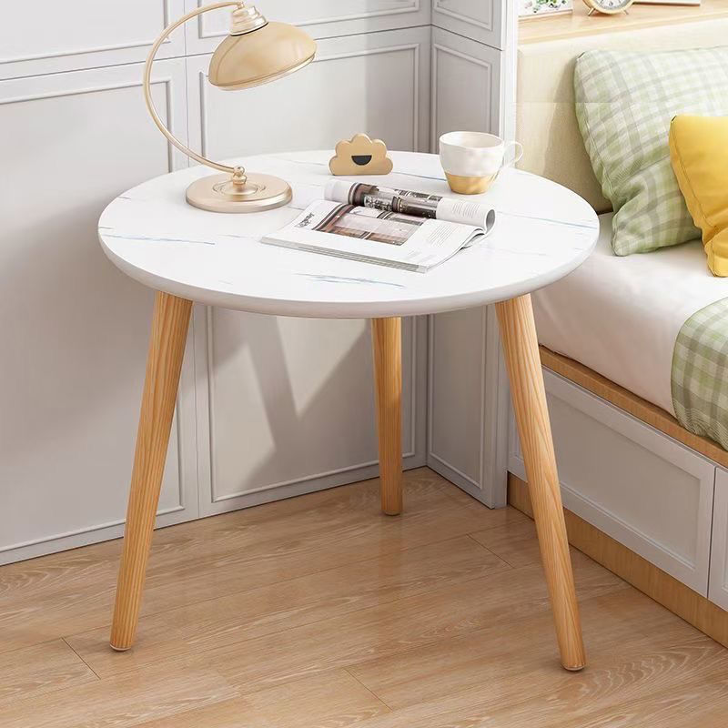Sofá pequeño mesilla de té simple moderna creativa balcón esquina pequeña mesa estante mesilla de cabecera pequeña mesa redonda