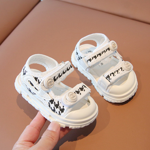 一件代发2022男宝宝凉鞋软底夏季新款学步鞋凉鞋1-3岁婴儿凉鞋潮2