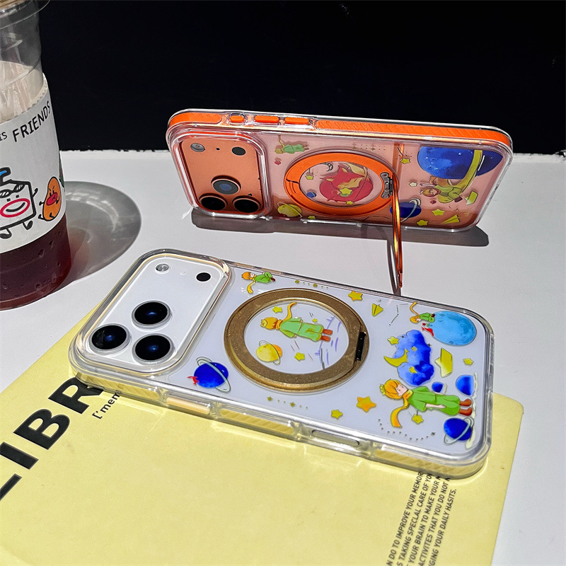 Sødt anime prins ræv telefoncover til iphone 17 16 pro max_voghion.com