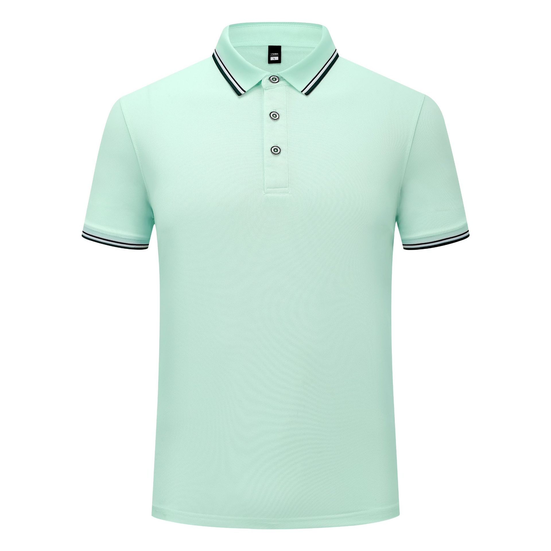 Customized Golf Men's Workwear Embroidered Soup Painting Customized Processing Polo Shirt Custom-Made Long-Sleeved Men's Summer