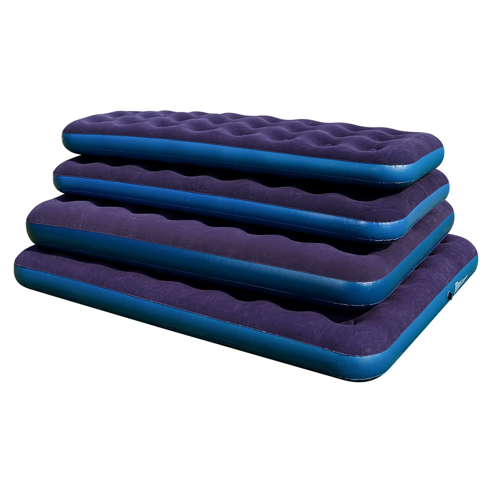 Travel inflatable mattress for camping, soft heel for double for home use, sheet, tent, increased thickness, wholesale