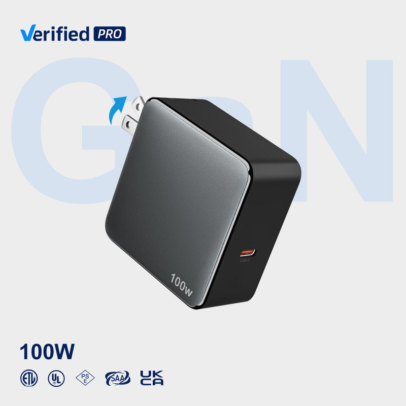 Tongketai 100W Gallium Nitride Charger Ultra-High Power Mobile Phone Tablet Notebook Universal Desktop Charging Station