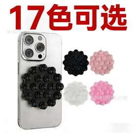 新品双面硅胶吸盘19粒圆形硅胶双面吸盘出口品质双面吸盘硅胶贴