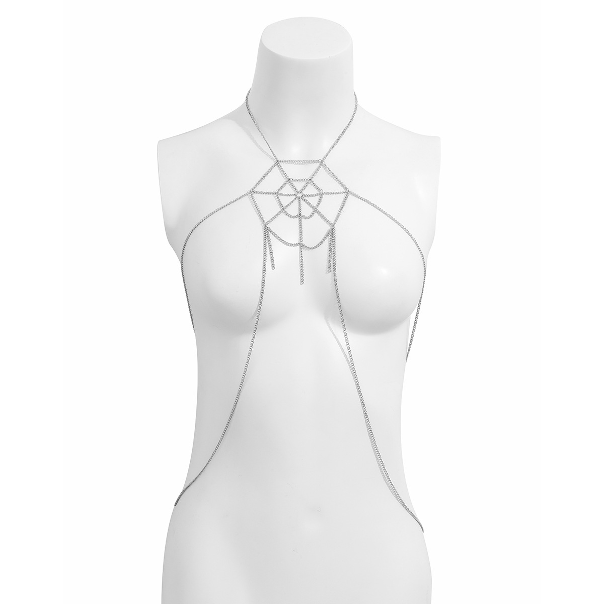 Fashion Spider Web Metal Plating Body Chain