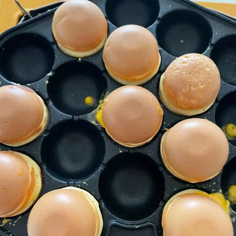 Multifunctional non-stick stall household pulp egg machine baking tray octopus machine mold small cake mold