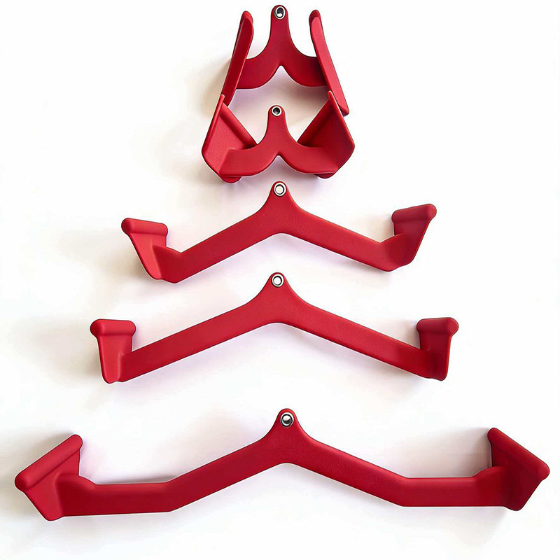 mango de tracción de espalda de alta posición pull-down accesorios de remo de entrenamiento de espalda artefactos mágicos fitness inmersión plástico mango de tracción de espalda conjunto de cinco piezas