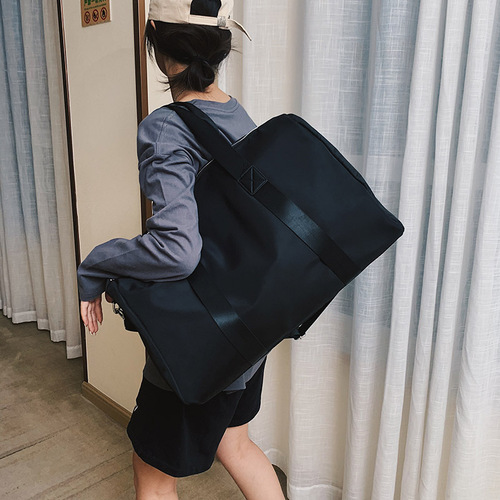Travel bag, short-distance business trip, large-capacity crossbody bag, fashionable sports fitness bag, dry and wet separation storage bag, boarding bag
