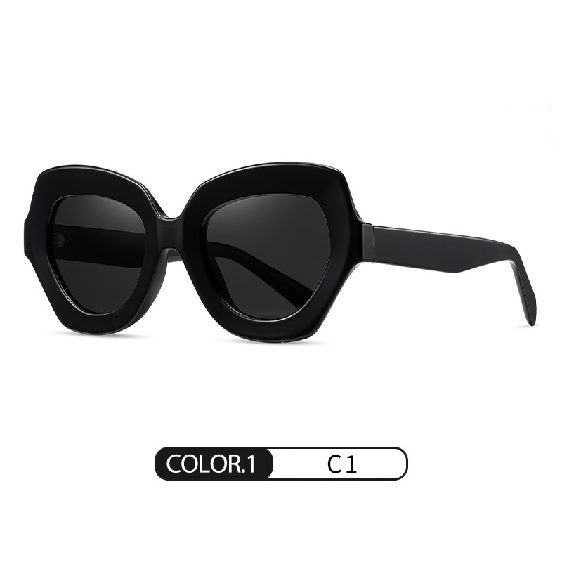 Spot al por mayor gafas de sol de hoja S26121 gafas de sol polarizadas retro clásicas gafas de sol de conducción al aire libre