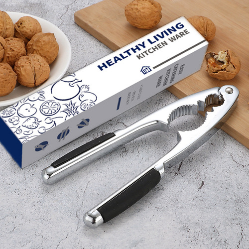 Zinc alloy walnut clamp household pine nut hazelnut apricot pliers shelling nut shelling tool walnut clamp