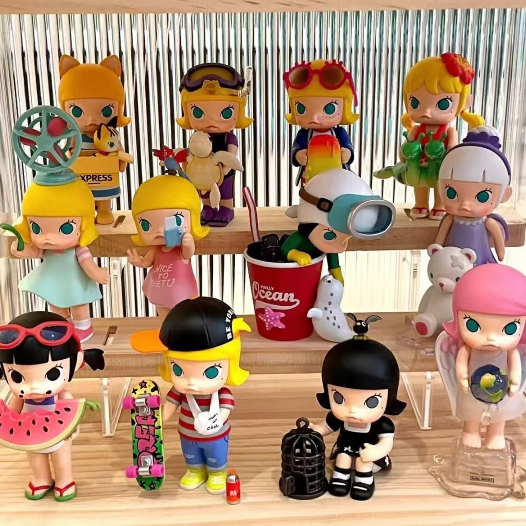 POPMART Pop Mart MOLLY, серия «Моё детство», фигурка в слепом боксе, модные игрушки, подарки